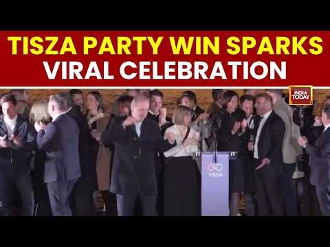 Hungary Election: Zsolt Hegedűs's Viral Dance As Tisza Party Ends Viktor Orbán's Rule | Viral Dance