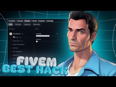 FiveM Cheat | God Mode & Infinite Ammo | Vehicle Spawner & Rainbow Car | Anti-Freeze Bypass