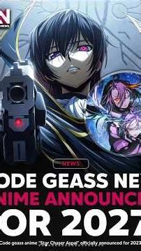 CODE GEASS NEW ANIME ANNOUNCED!!