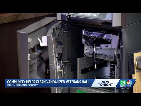 Break-in at Dixon Veterans Hall causes thousands of dollars in damage