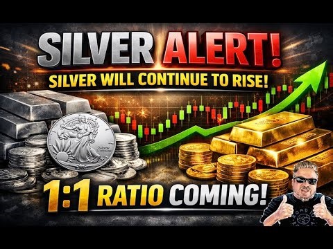 SILVER ALERT! Silver Will Continue to Rise! 1-1 Gold/Silver Ratio COMING! WATCH FRIDAY! (Bix Weir)