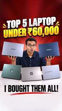 Best Laptop under 60000 in Flipkart Sale 2026 | Big Billion Days