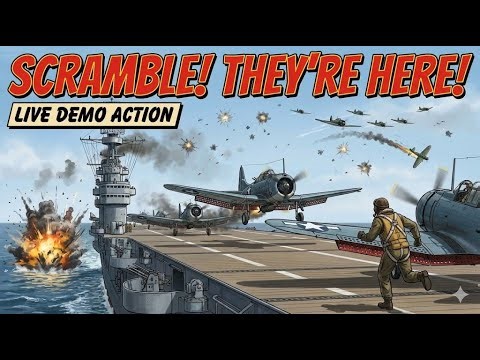 First Look: Task Force Admiral Demo! (Carrier Command & Dogfighting Gameplay)
