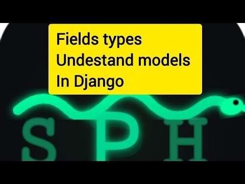 Field types in Django 