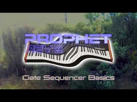 Gate Sequencer Basics | Sequential / DSI Prophet Rev 2
