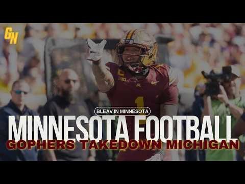 Gophers Beat Michigan, Keep the Little Brown Jug | LIVE Postgame Breakdown