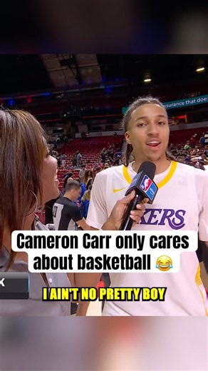 Cameron Carr has no time for haircuts 💀