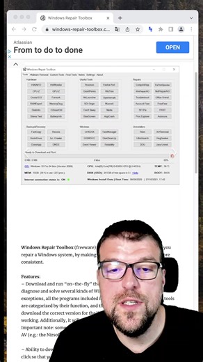 Un outil #gratuit #freeware pour réparer ton #Windows