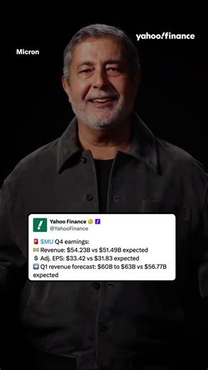 Micron crushed Q4 expectations. 💥