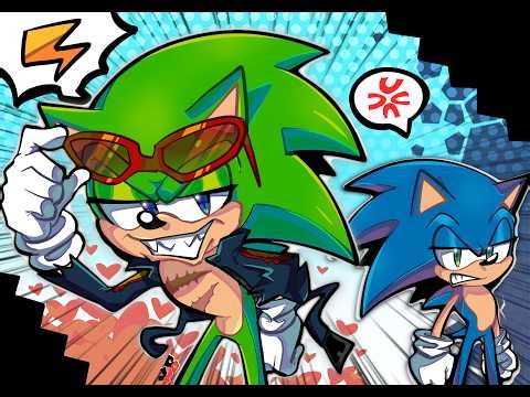 BEFORE THE FIGHT| Scourge and Sonic battle on Roblox!!!