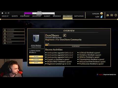 ⚔️ATTACK ON TITAN REVOLUTION PRESTIGE 5 UPDATE 4 REGIMENT QUESTS RAIDS WAVES??!!