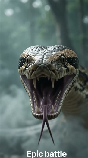 🐍🔥 ANACONDA vs GIANT PYTHON#shorts #viralvideos ..