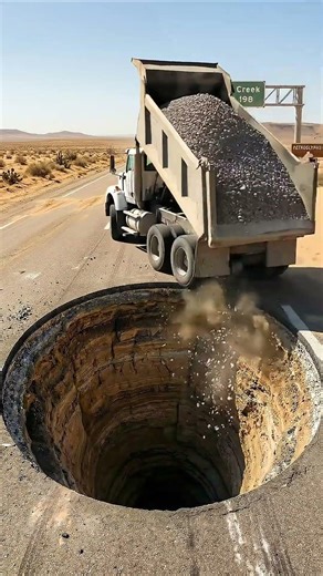 Satisfying Highway Pothole Repair (ASMR)