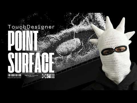 TouchDesigner Tutorial: Fluid Point Surface with Particles (Easy)