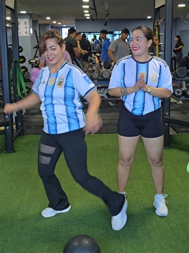 Argentina Fans at The Byayamshala Fitness! #thebyayamshala #fitnessforall