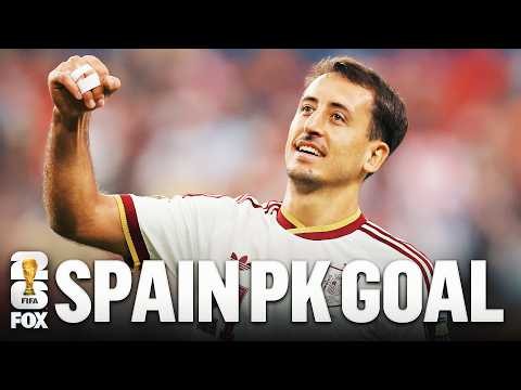 Spain Takes LEAD 🚨 Mikel Oyarzabal Converts Penalty vs France