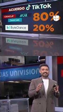 ¿En qué consiste el nuevo acuerdo que firmó #tiktok para seguir operando en #EEUU? Te explicamos