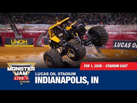 Monster Jam: Indianapolis, IN - 2 (Full Event) | Feb 1, 2026 | Stadium East