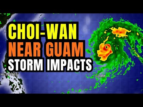Tropical Storm Impacts NOW for Guam, CNMI...