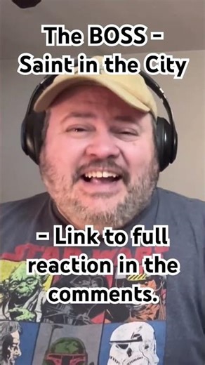 Springsteen - Saint in the City - reaction link in Comments/Description