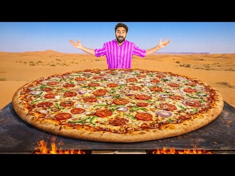 We Made Worlds Biggest Homemade Pizza - 100% Real