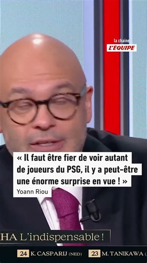 🔥 "Il faut être fier de voir autant de joueurs du PSG dans ce classement" (Yoann Riou)