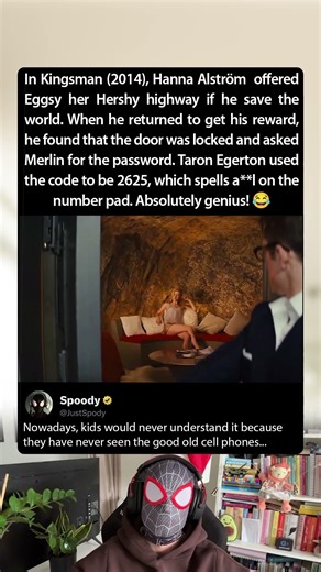 In Kingsman (2014), Hanna Alström couldn't resist
