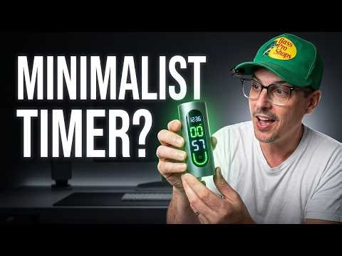 This Cylindrical Timer is Beautifully Designed