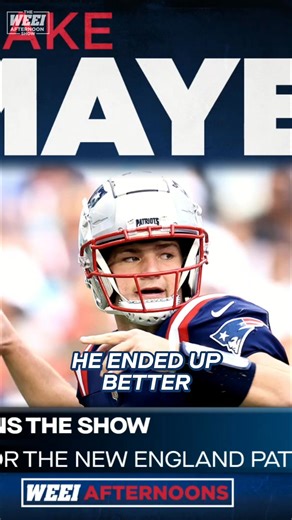 Patriots quarterback Drake Maye believes that Jaylen Brown should be the MVP in the NBA this season | WEEI Boston's Sports Original