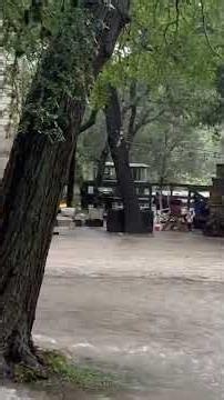 Floodwaters Swallow Family's Home Amid Texas Storms #shorts