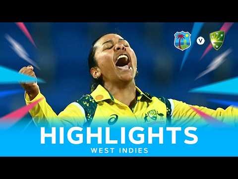 Alana King Takes 5 Wickets! Extended Highlights | West Indies v Australia | 3rd ODI