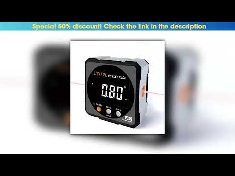 Unboxing Digital Protractor Laser USB Inclinometer 360° Level Angle Finder High Precision Goniomete