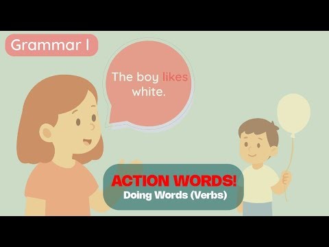 36 Class 4 English Unit : 8 | English for Kids – Action Words (Verbs) Made Easy! | ilearning Studios