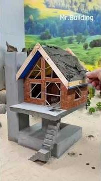 Mini House DIY | Building Tiny House Step by Step | Nano Nest #diy #shorts