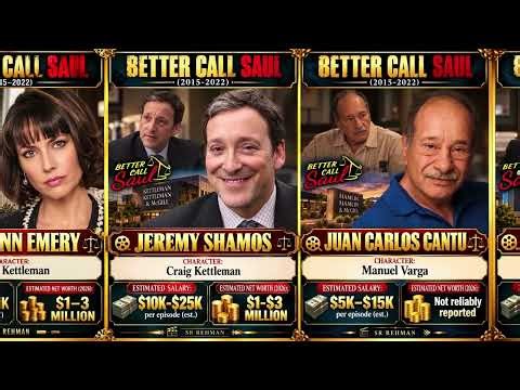Better Call Saul Cast Salaries & Net Worth 2026 💰 | All 30 Actors Revealed!
