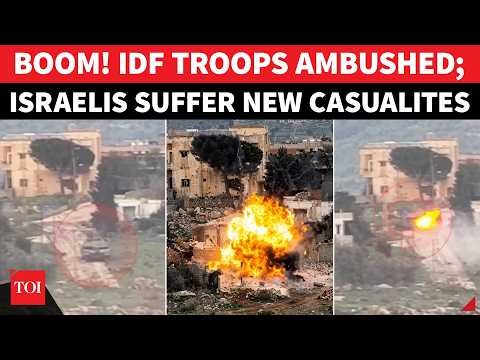 HUGE WIN FOR IRAN: 10 Israeli Soldiers Blown Up In IED Attack By Allied Fighters Near Israel