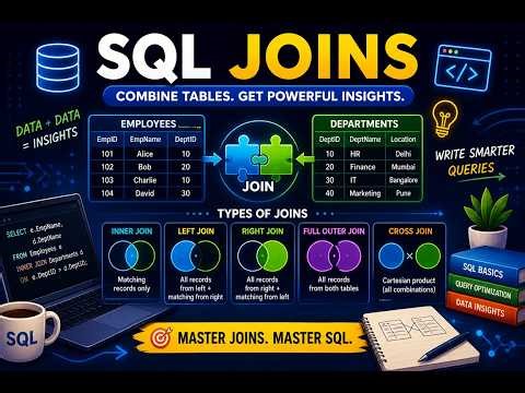 Complete SQL Joins Guide | Crack Any Interview Question