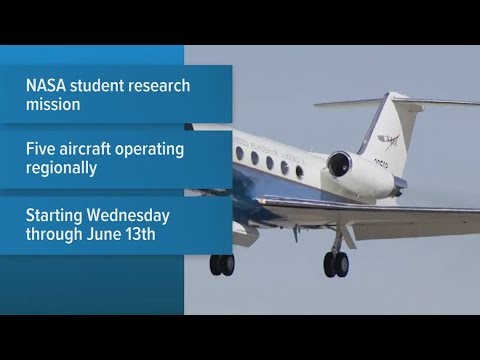You might see low-flying planes over the Houston area this week