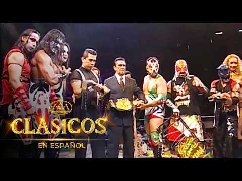 LUCHA COMPLETA: La Secta vs. Mexican Power por el Campeonato de Parejas AAA | AAA Triplemania 2007