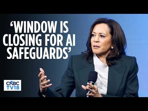 Kamala Harris Warns AI Safeguards Must Come Now, Urges US-China Cooperation | N18G
