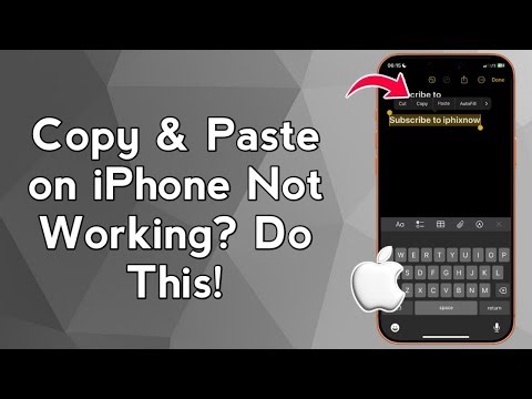 Copy & Paste on iPhone Not Working? Do This!