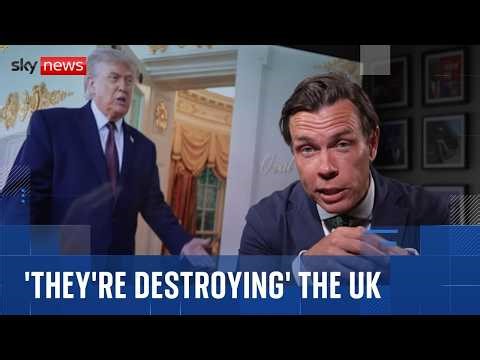 Trump calls UK policies 'insane' and threatens trade deal in Sky News phone call