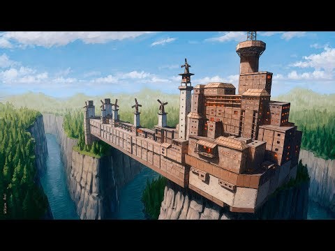 We Built the greatest Canyon fortress in Vanilla Rust..