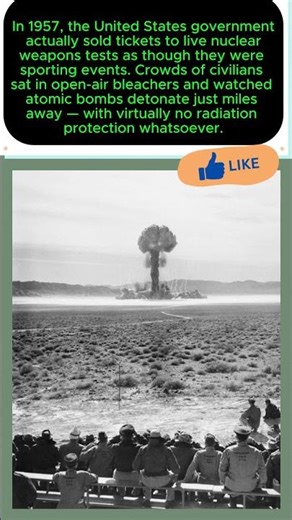 The US Government Once Sold Tickets to Watch Nuclear Bombs Explode Live
