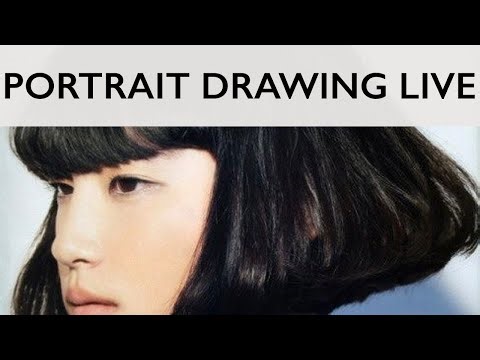 Portrait Drawing Livestream