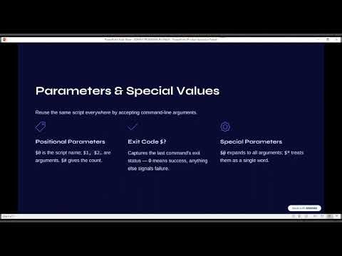 Simple Programs using Shell Scripts