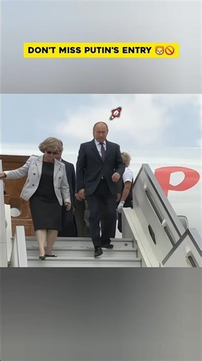 Putin’s Entry⚡Powerful Aura On Display 🦁