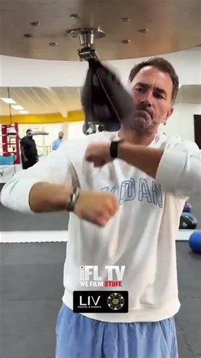 "DANA I AM COMING FOR YOU" - EDDIE HEARN WITH A MESSAGE FOR DANA WHITE AFTER SHOWING OFF HAND SPEED