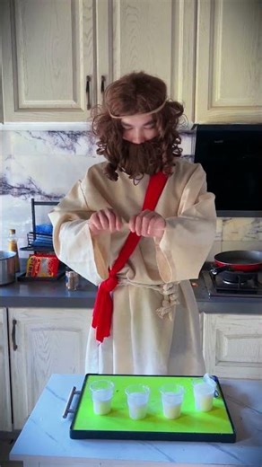 God divided his ice cream among everyone#Jesus#christ#Daemon