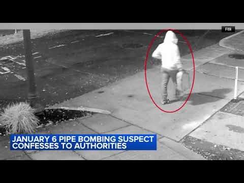 January 6 pipe bombing suspect confesses to authorities
